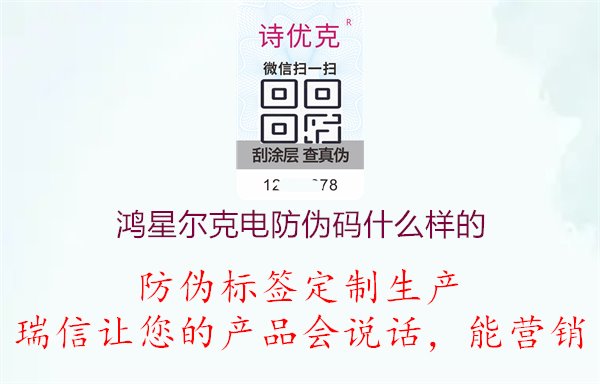 鴻星爾克電防偽碼什么樣的：產(chǎn)品特性，了解鴻星爾克電產(chǎn)品防偽碼的設(shè)計(jì)樣式與特點(diǎn)，確保消費(fèi)者購物放心1.jpg